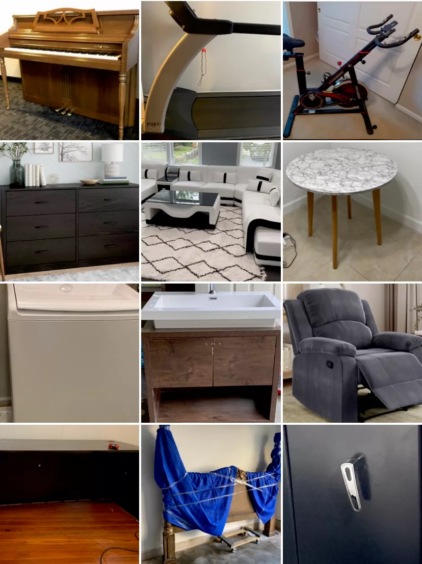 A year of heavy items, one grid