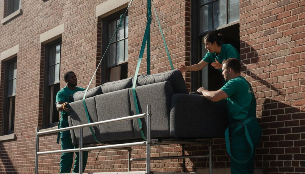 How to Move a Heavy Sofa Through a Window: The Ultimate Hoisting Guide