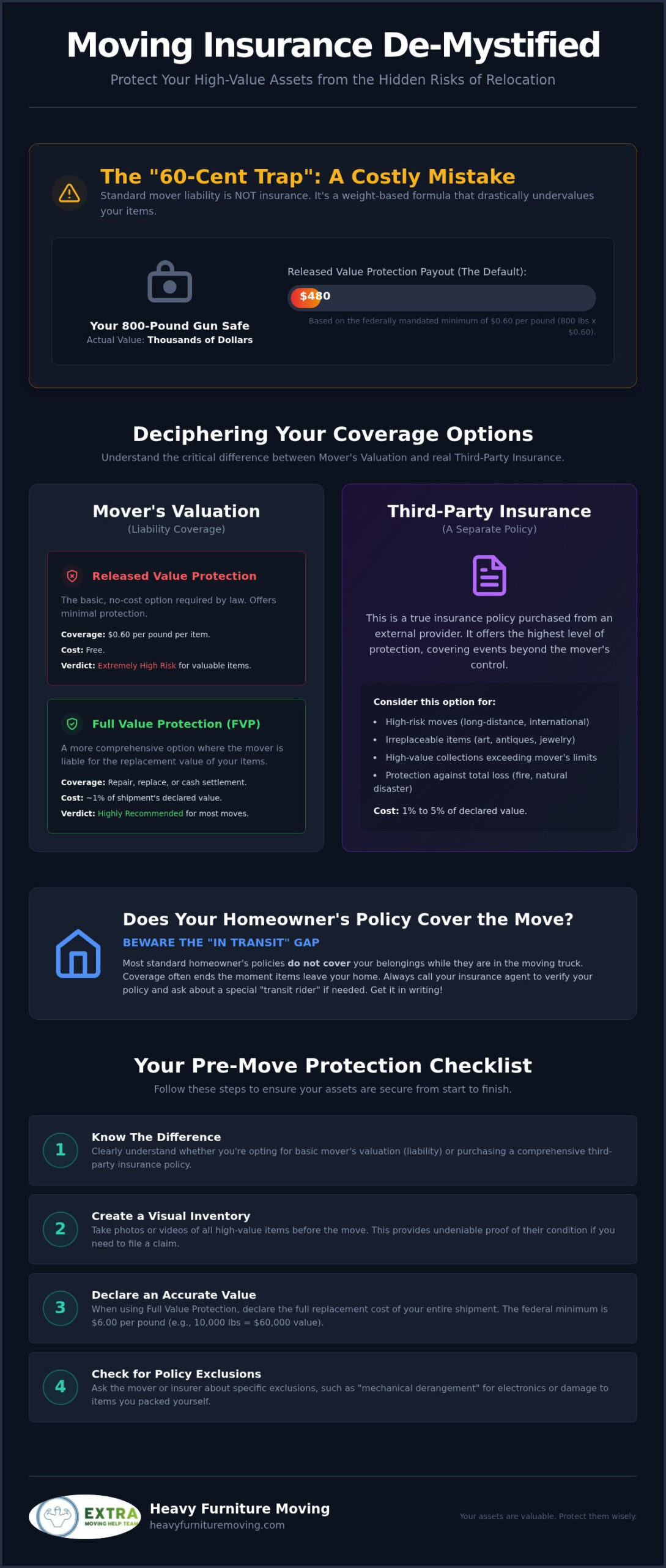 Moving Insurance: Protect Your Heavy Assets in 2026