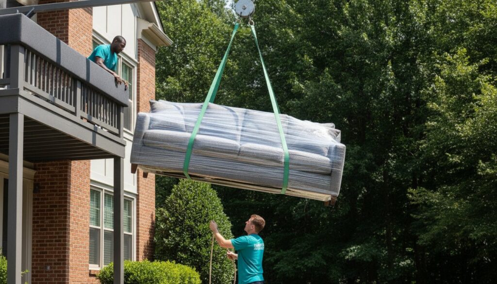 Moving a Couch Over a Balcony: The Ultimate Guide to Sofa Hoisting