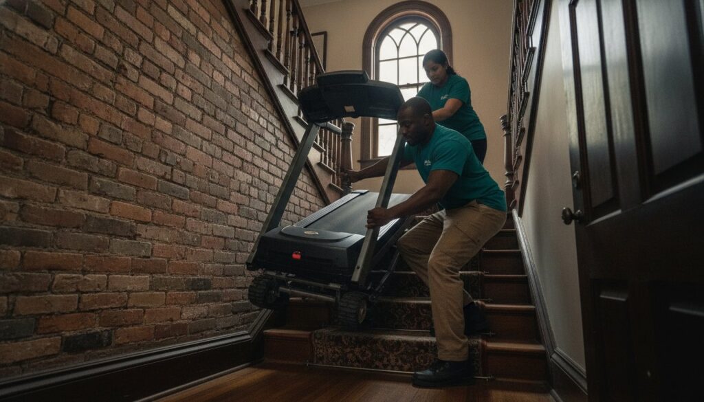 Moving a Treadmill Downstairs in Alexandria: The Ultimate Safety Guide